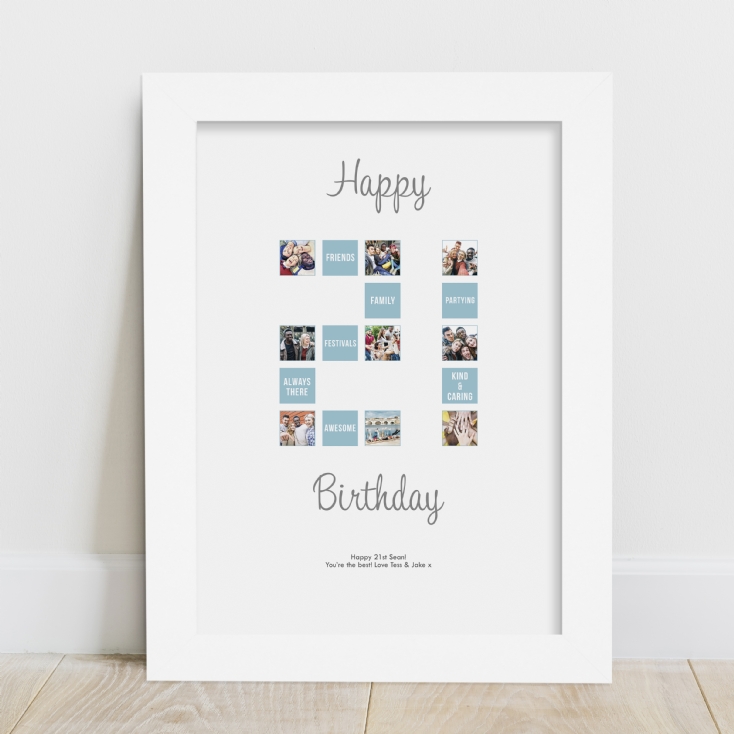 Personalised 21st Special Birthday Print