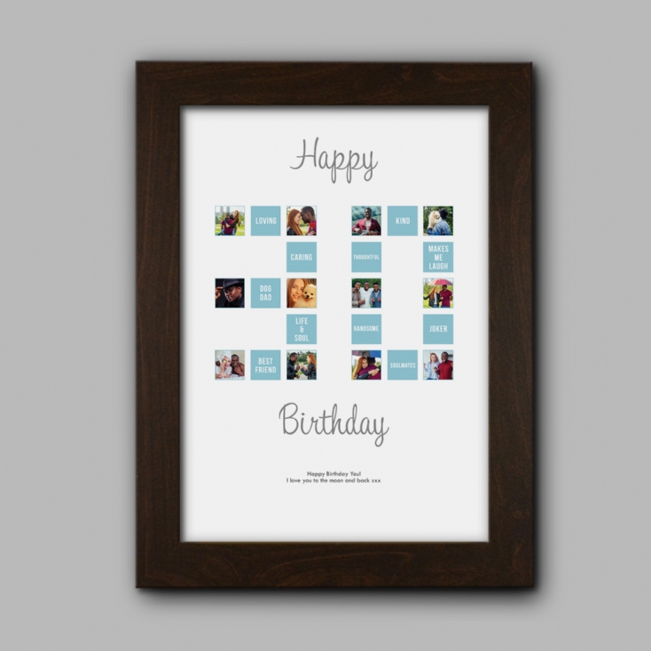 Personalised 30th Special Birthday Print