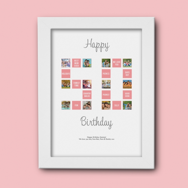 Personalised 50th Special Birthday Print