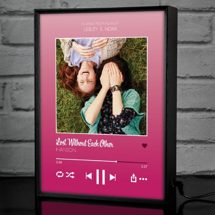 Personalised Music Streaming Light Box