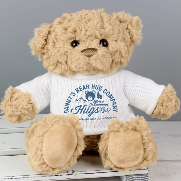 Personalised Offering Hugs Since… Teddy Bear