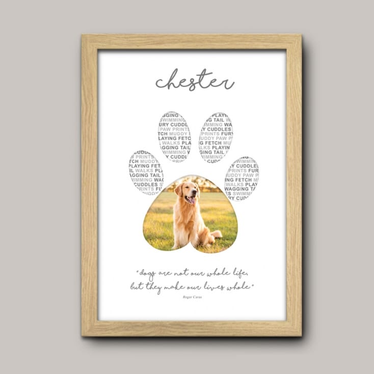 personalised dog prints