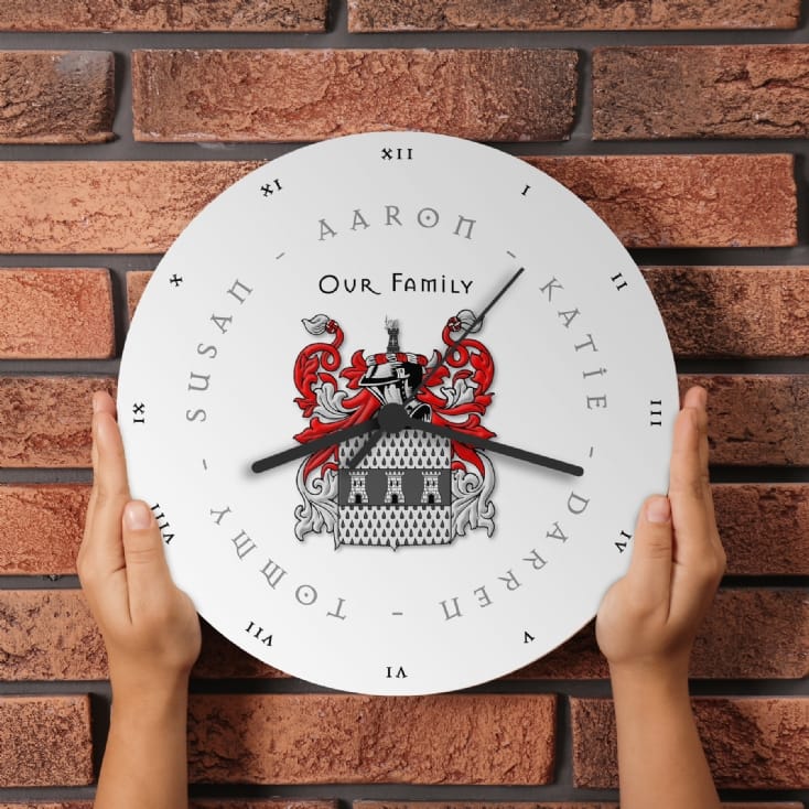 Personalised Map Clock Find Me A Gift