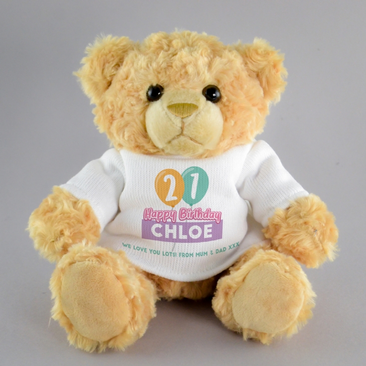 21st birthday teddy bears hot sale
