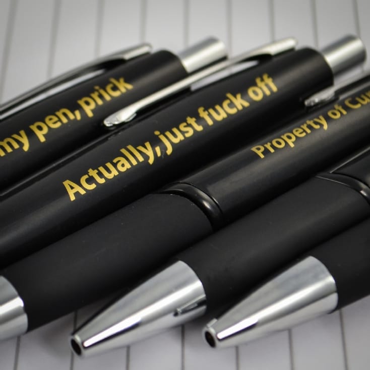 Offensive Ball Point Pens Find Me A Gift