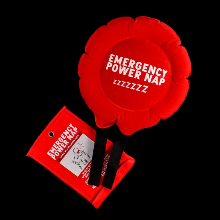 Emergency Power Nap Pillow Find Me A Gift