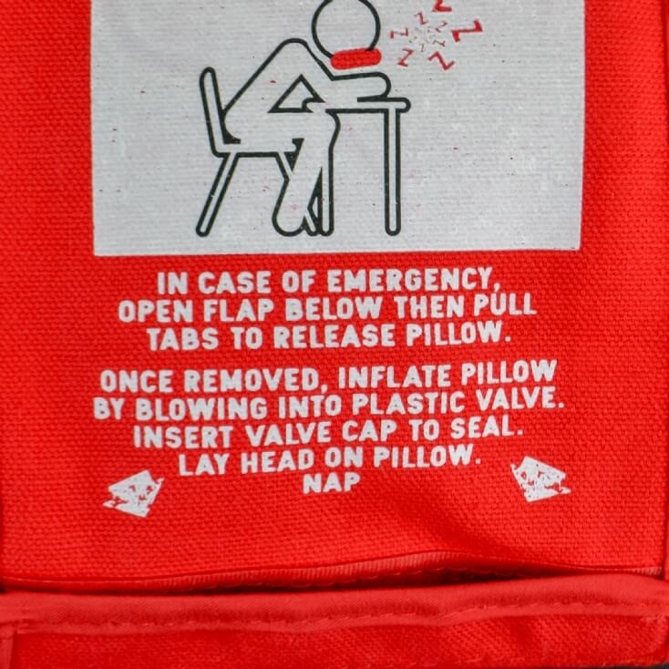 Emergency Power Nap Pillow