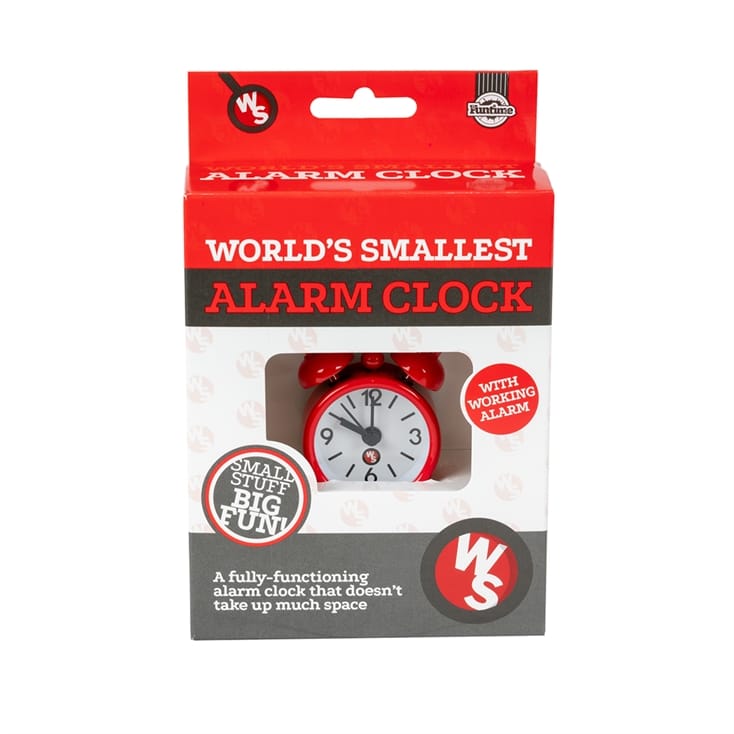 World's Smallest Alarm Clock Find Me A Gift