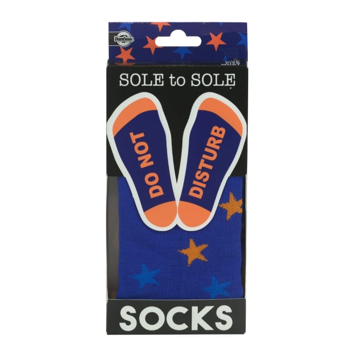 Do Not Disturb Sole Socks