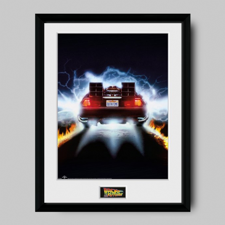 Back To The Future Framed Prints
