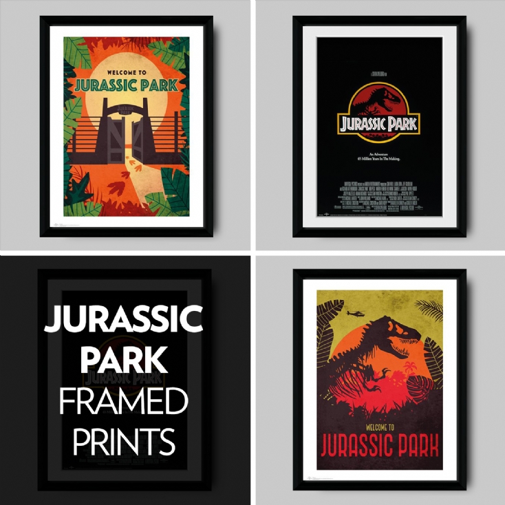 Jurassic Park Framed Prints