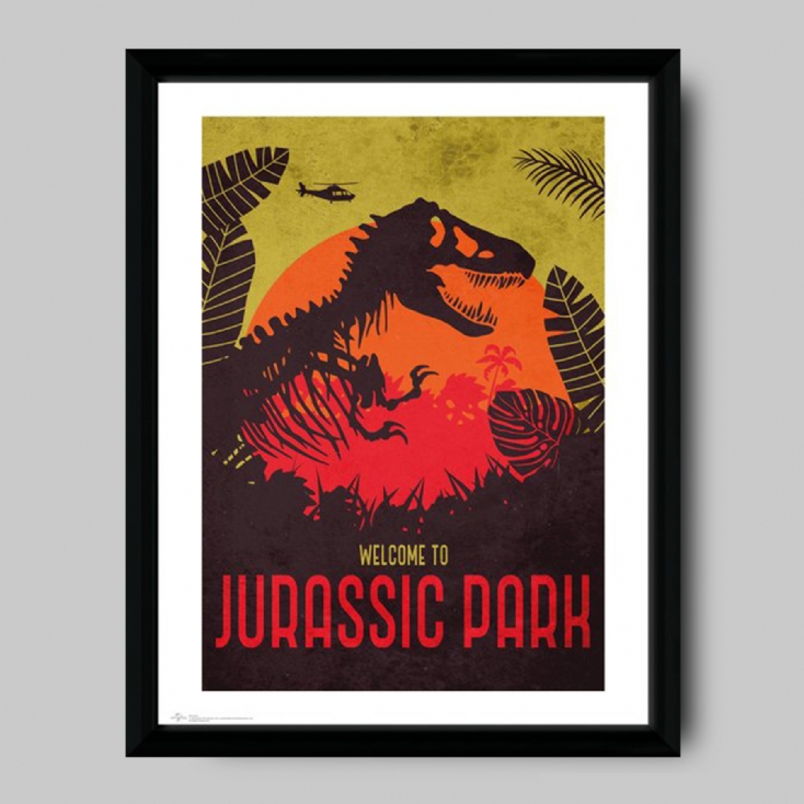 Jurassic Park Framed Prints