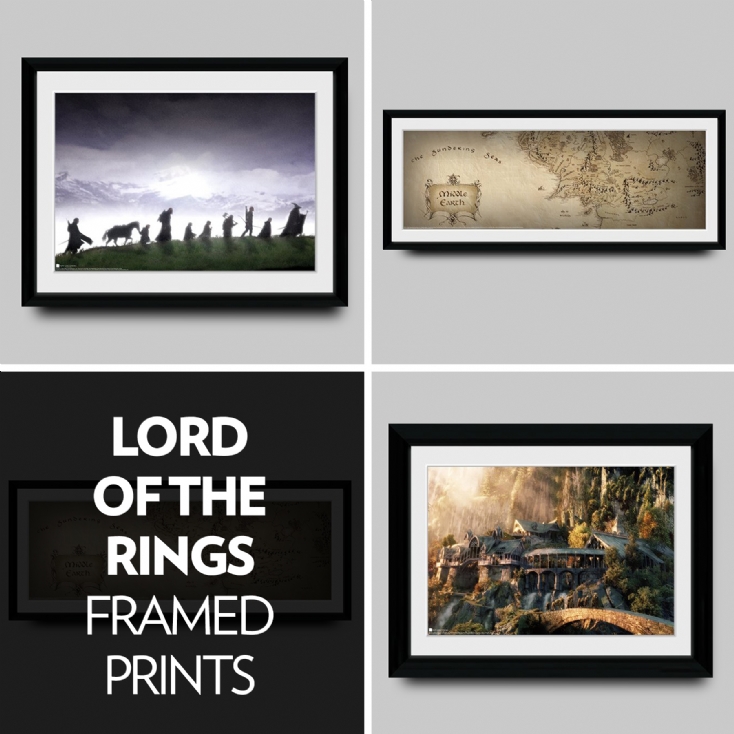 Lord of the Rings Framed Prints
