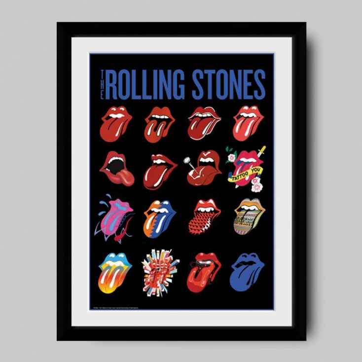 The Rolling Stones Framed Prints
