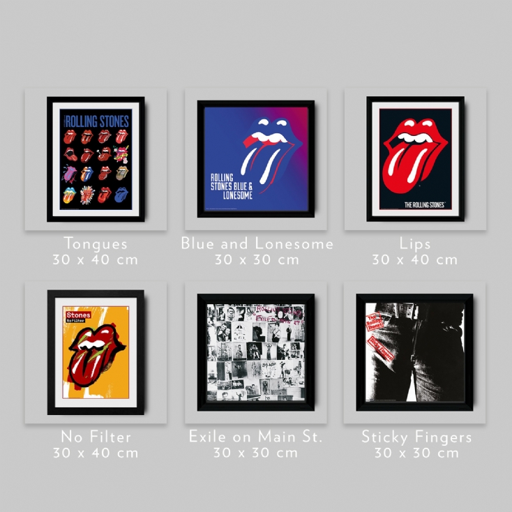 The Rolling Stones Framed Prints
