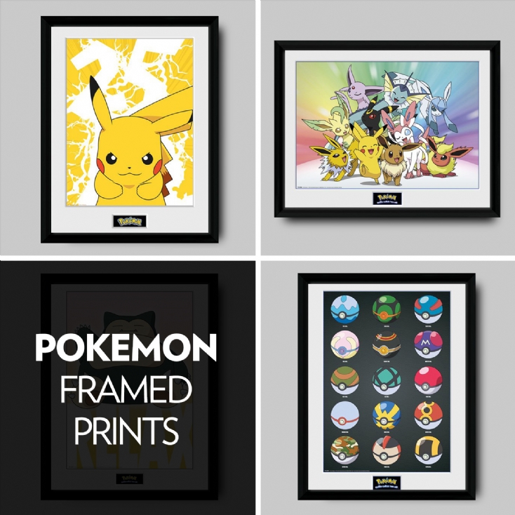 Pokemon Framed Prints
