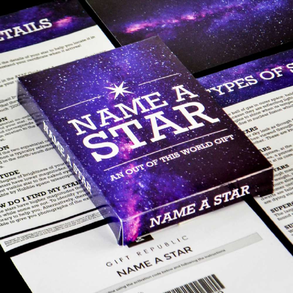 Name A Star Gift Set Find Me A Gift