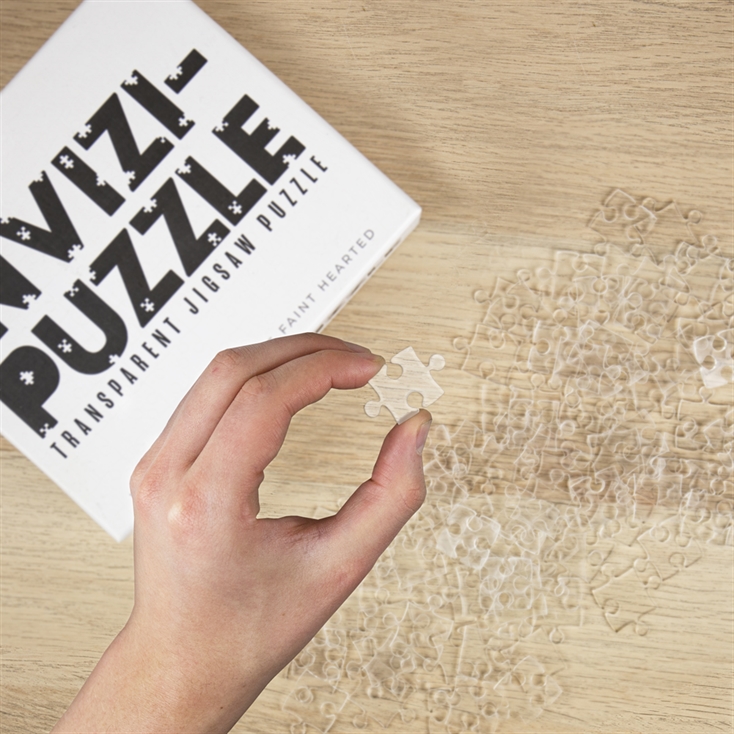 Invizi-Puzzle Transparent Jigsaw Puzzle