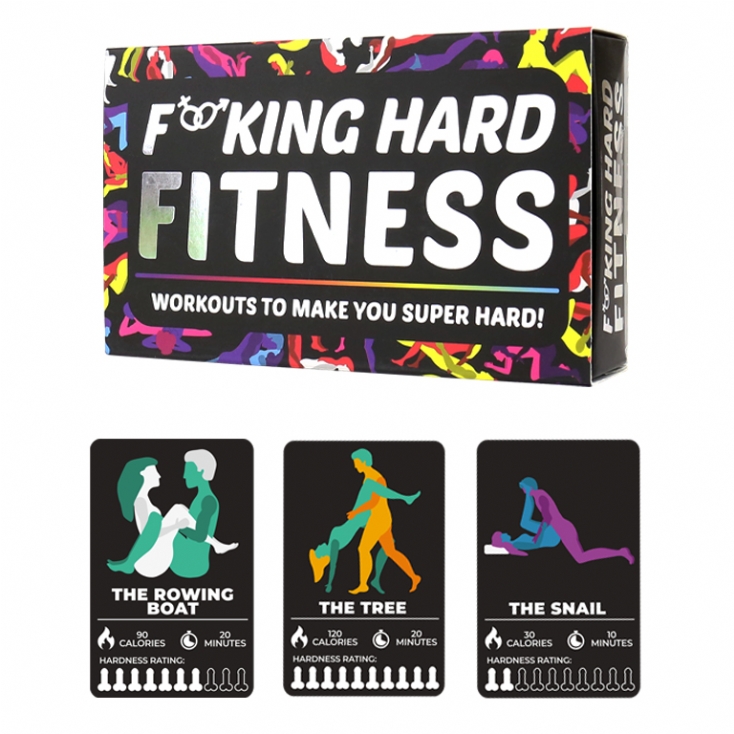 F Word Hard Fitness Sex Workout Cards