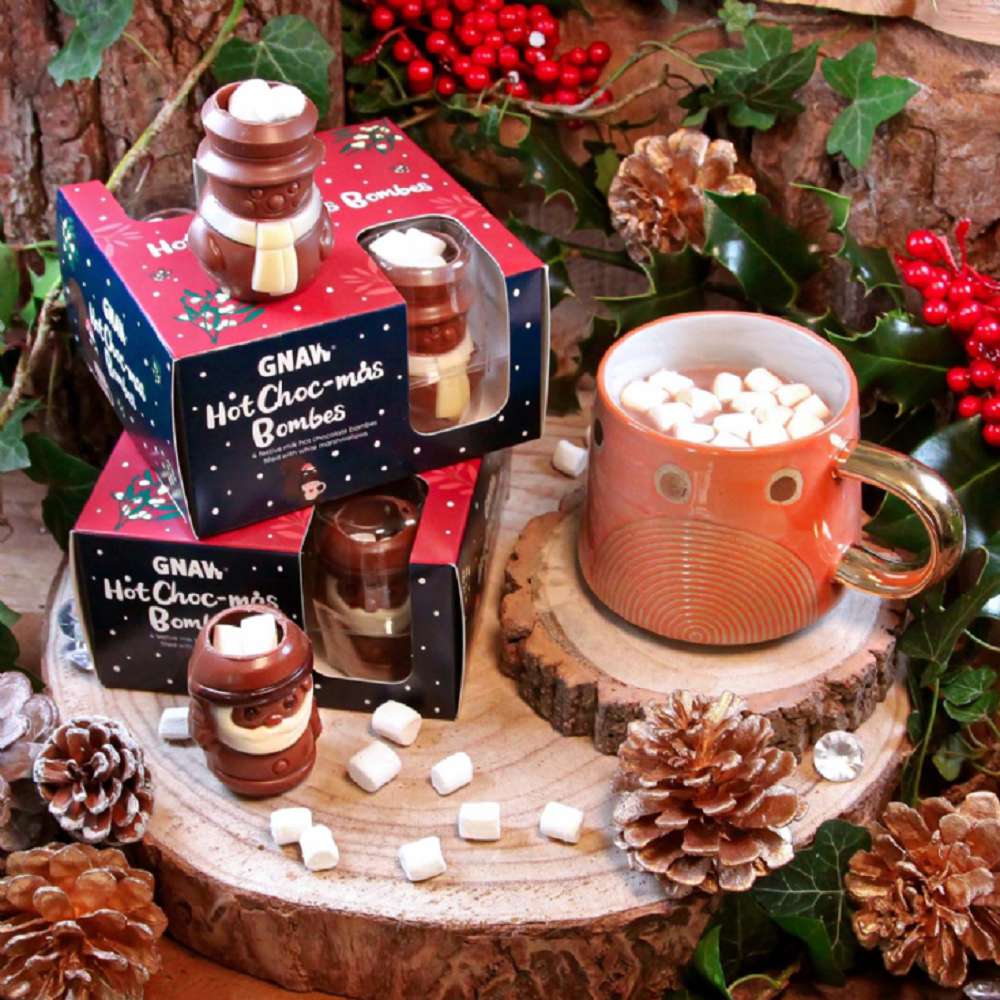 Gnaw Hot Chocolate Christmas Bomb Gift Set Find Me A Gift