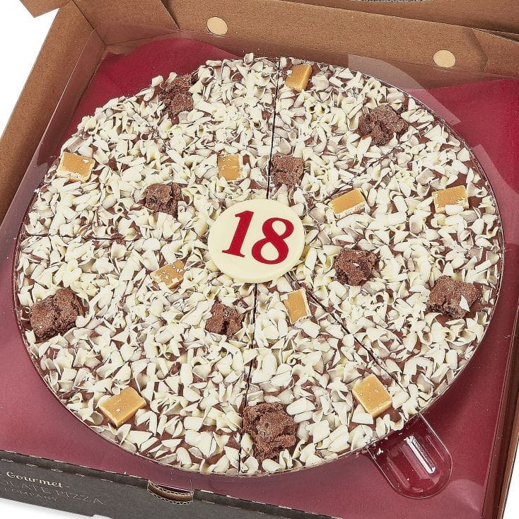 18th Birthday Chocolate Pizza