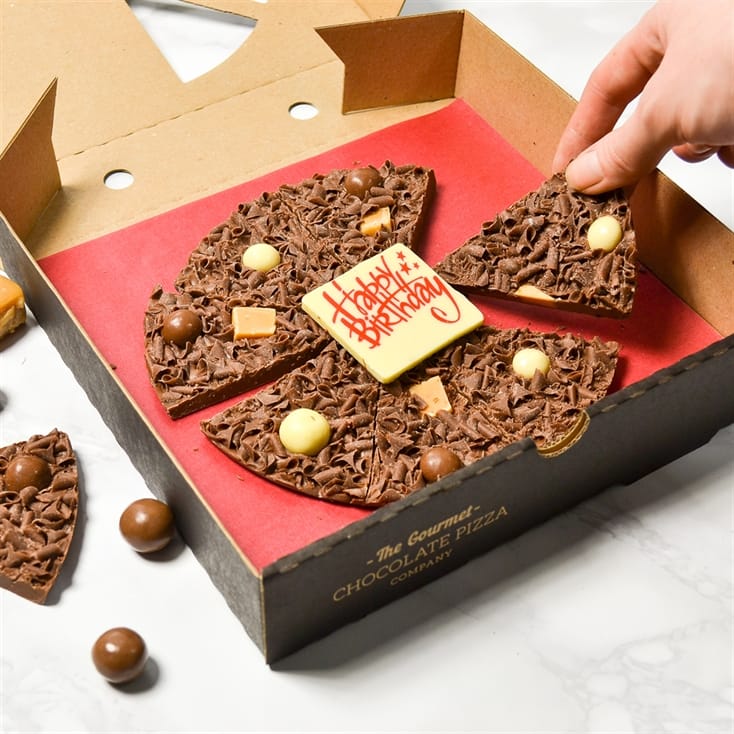 7" Happy Birthday Chocolate Pizza | Find Me A Gift