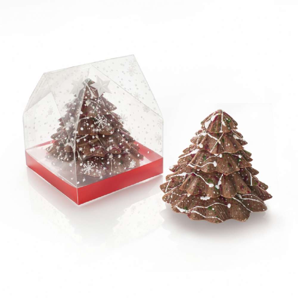 Solid Chocolate Christmas Tree