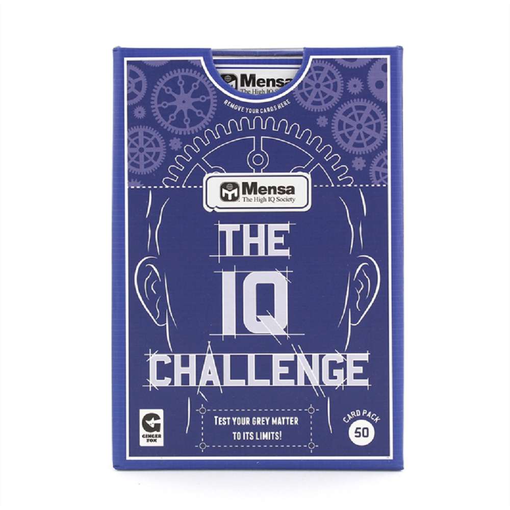 Mensa Card Puzzles and Challenges