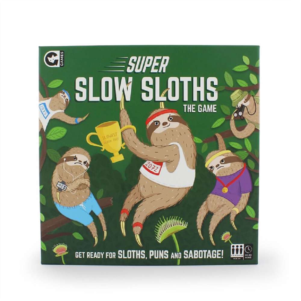 Super Slow Sloths Board Game