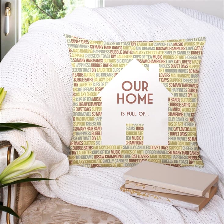 Personalised Home Cushion