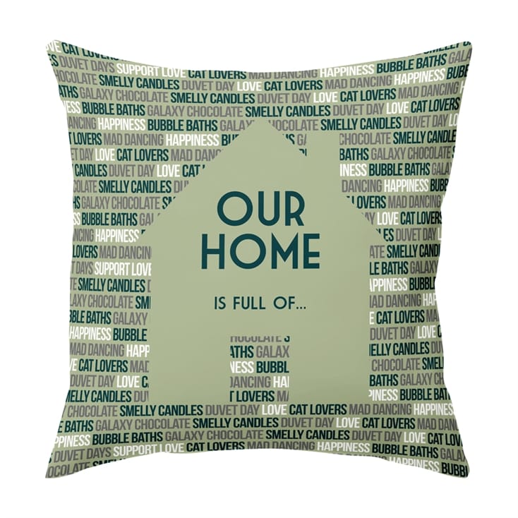 Personalised Home Cushion