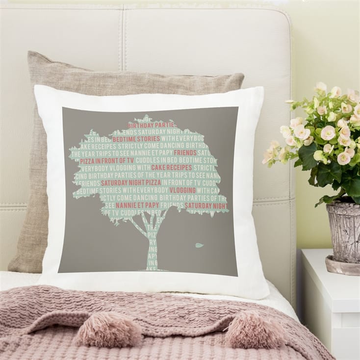 Personalised Family Tree Cushion