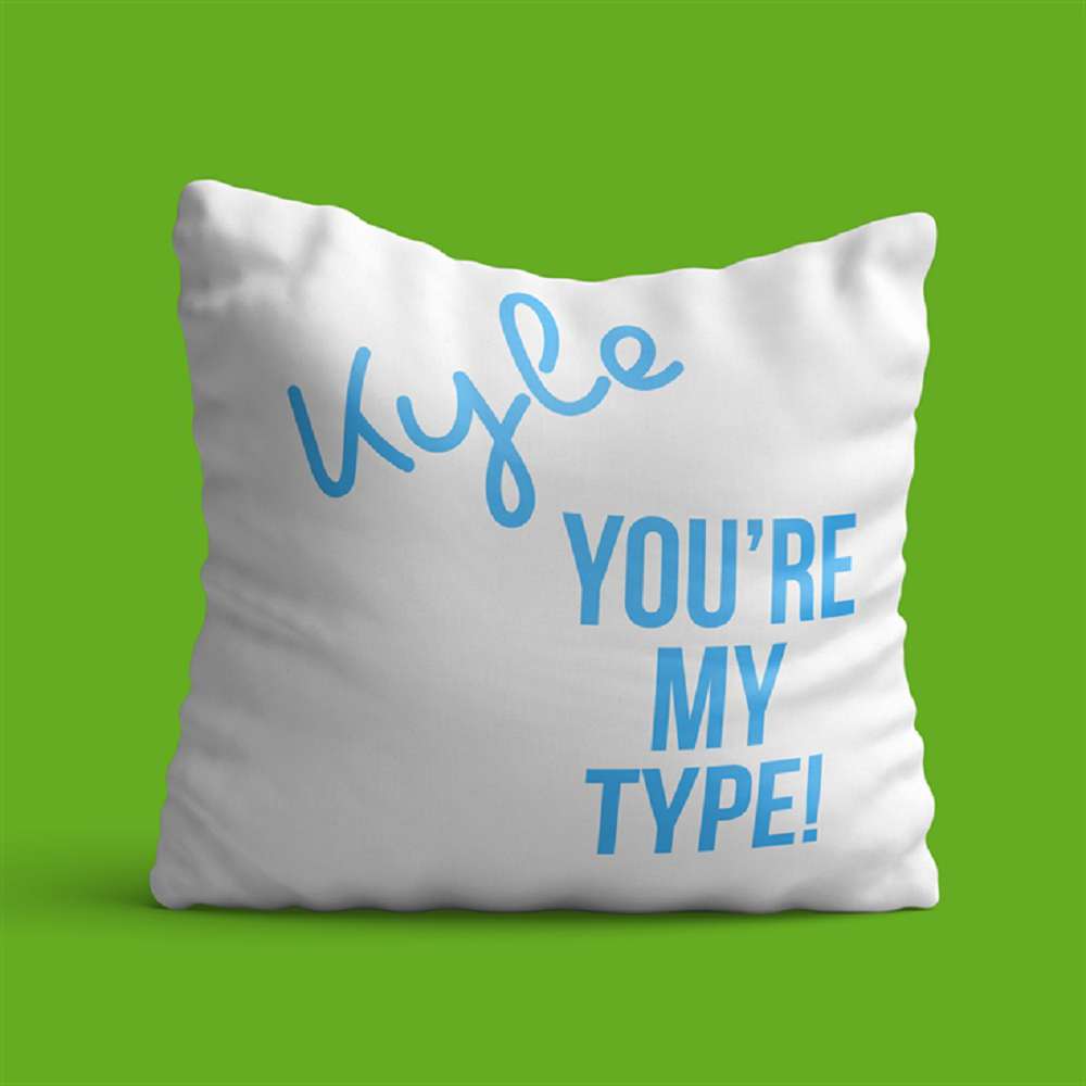 Personalised Love Catch Phrase Cushions