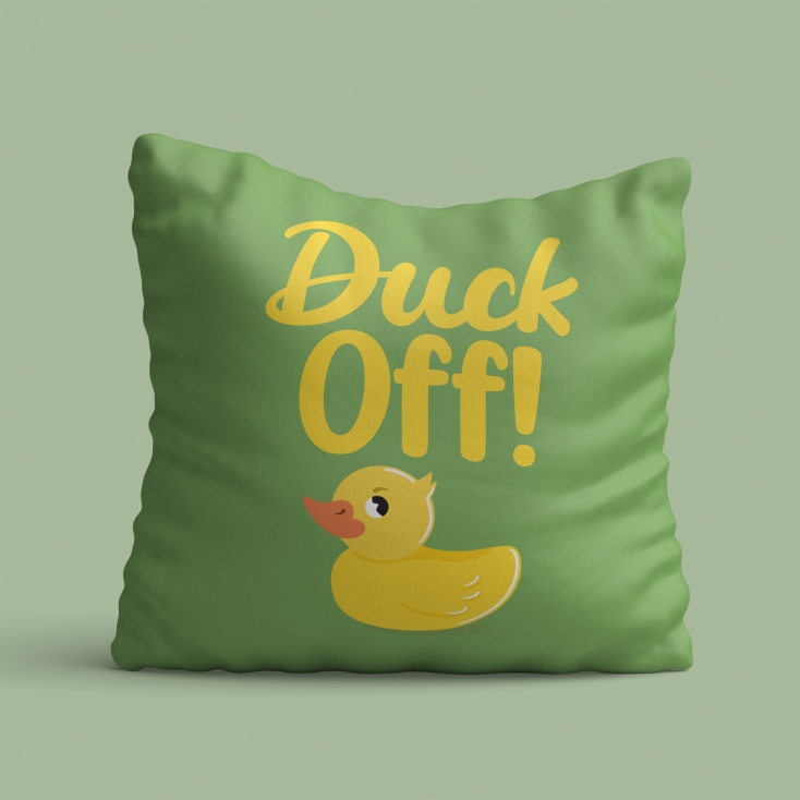 Duck Off Cushion