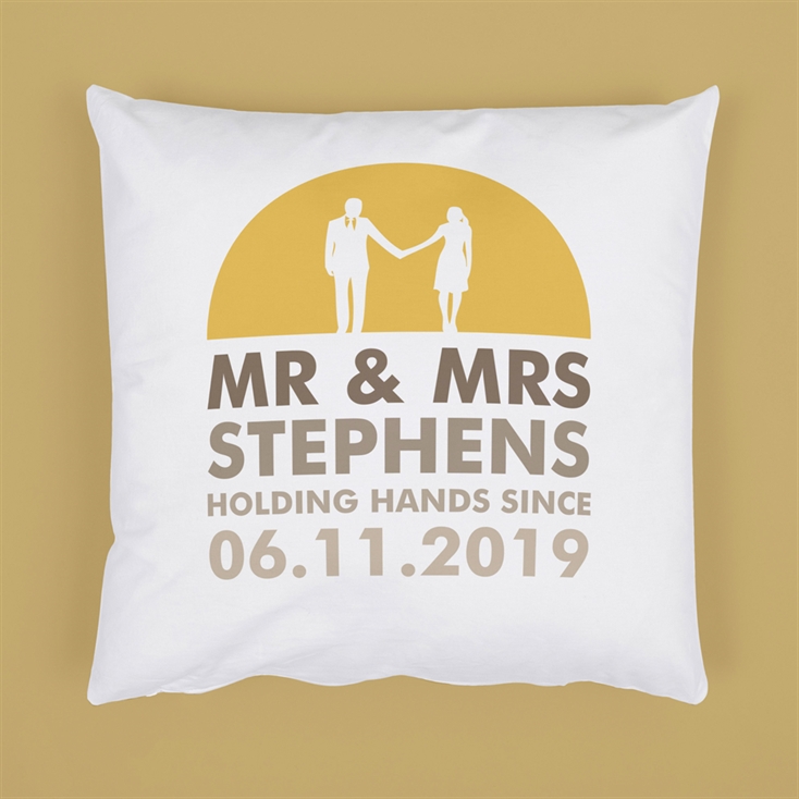 Mr & deals mrs throw pillows