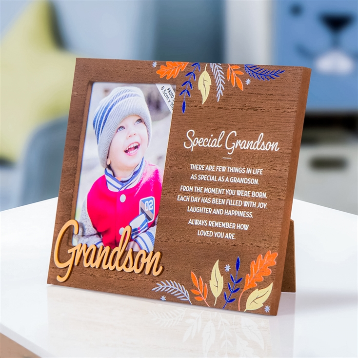 Special Grandson Photo Frame | Find Me A Gift