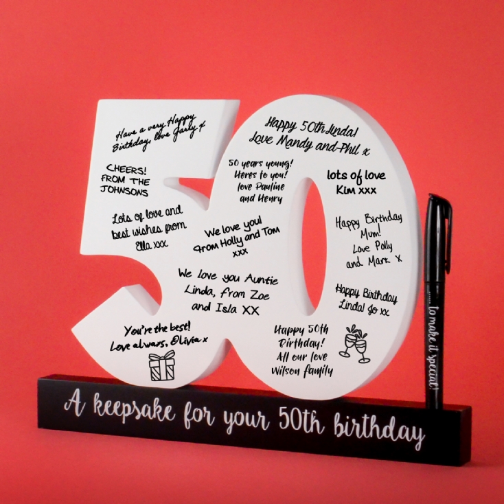 What to buy your mum for her store 50th