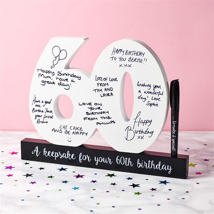 60th Birthday Gifts Birthday Present Ideas Find Me A Gift