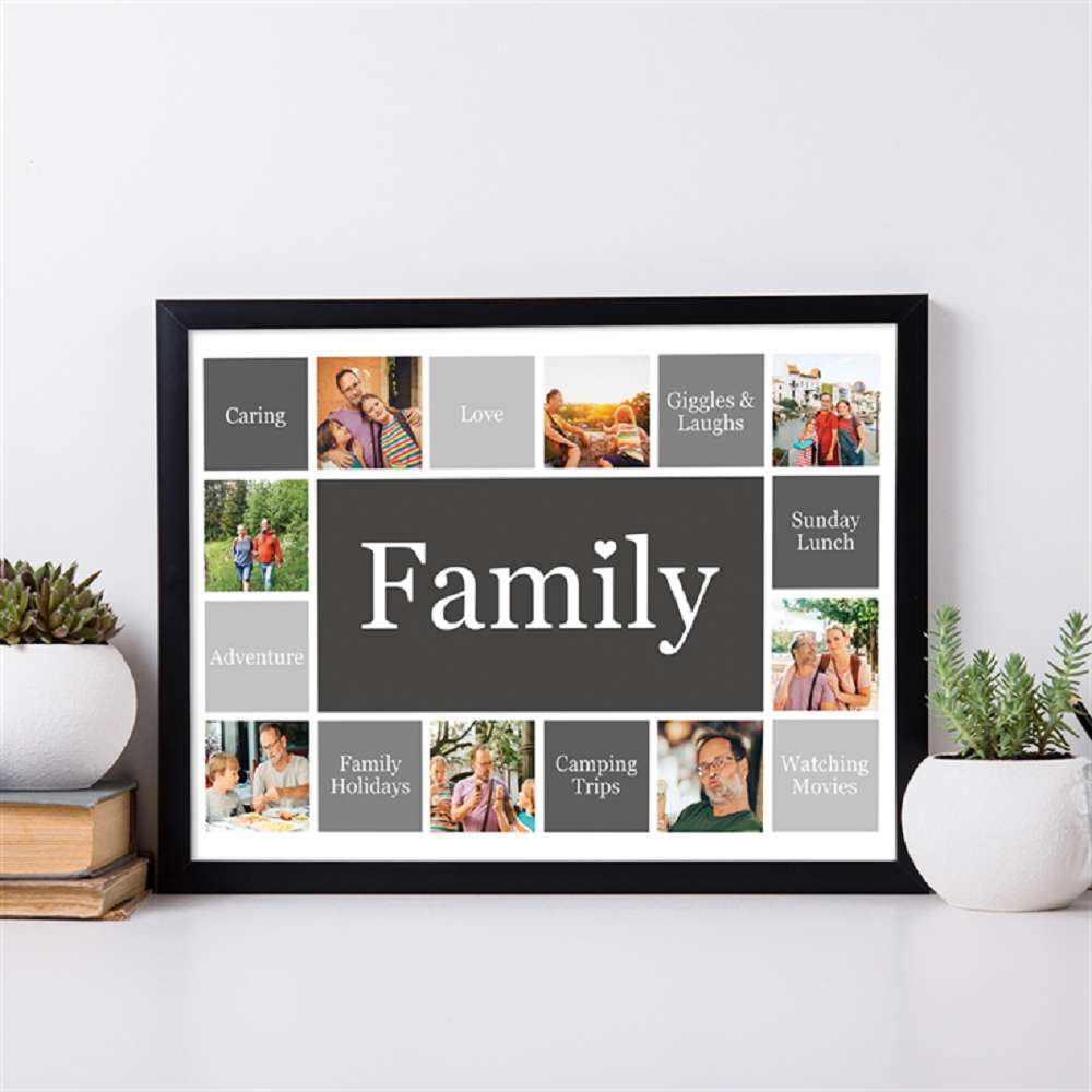 Personalised Family Photo Collage Prints