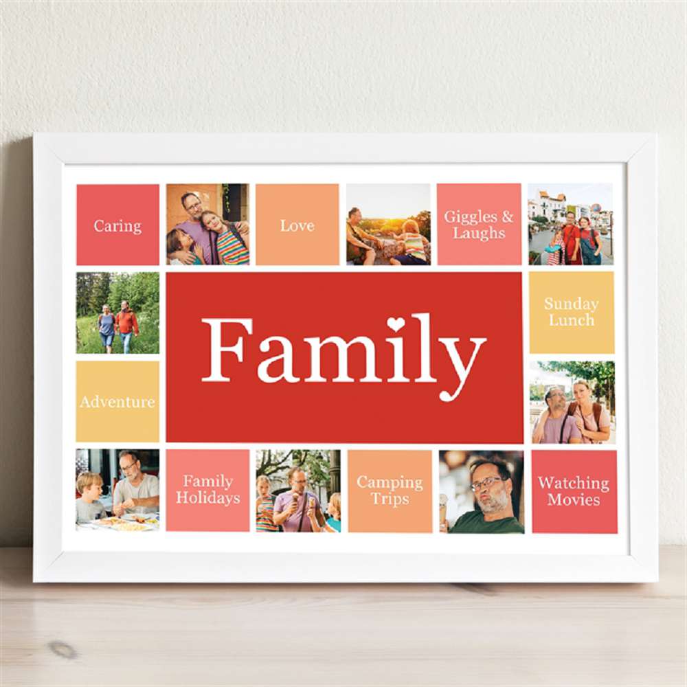 Personalised Family Photo Collage Prints