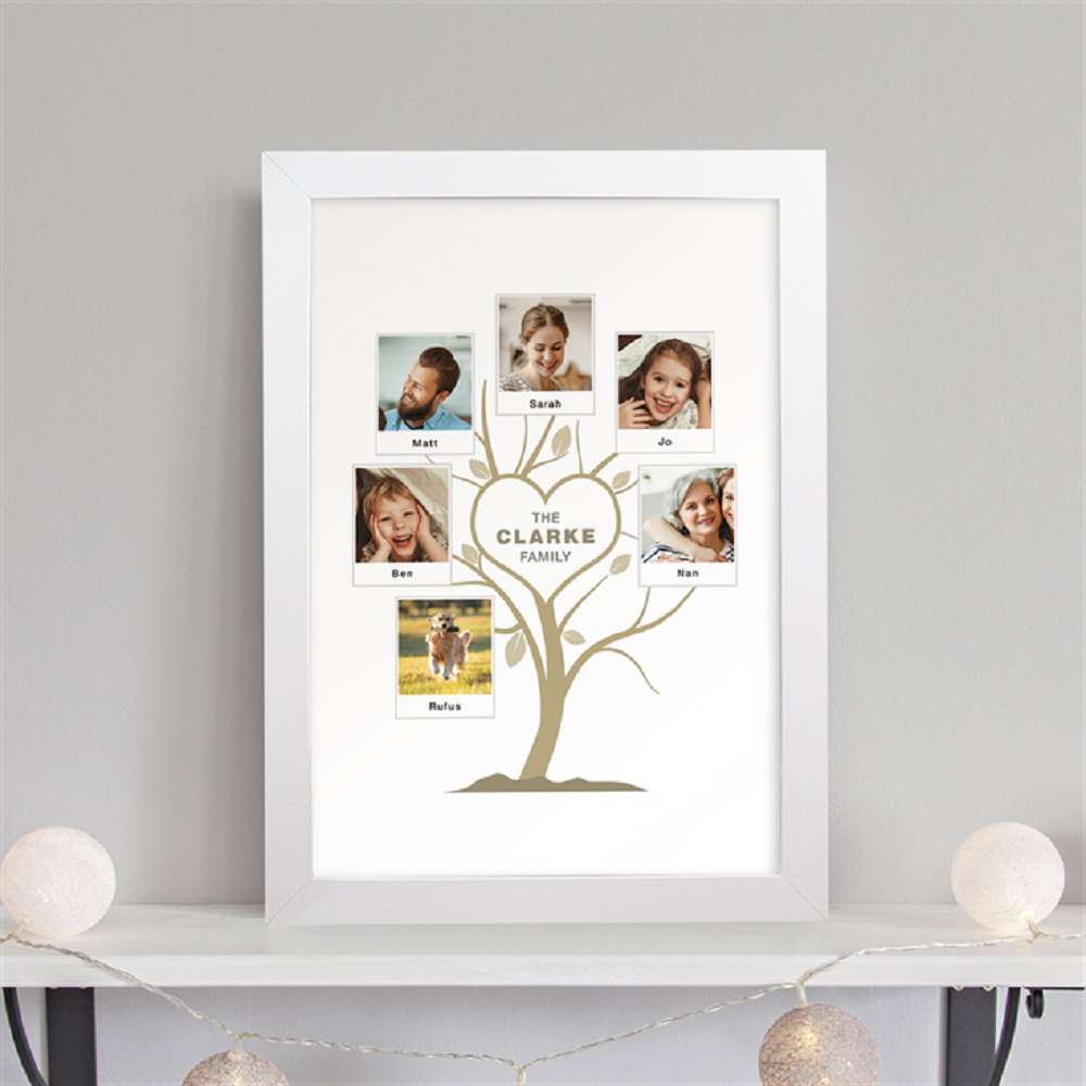 Personalised Photo Family Tree Prints