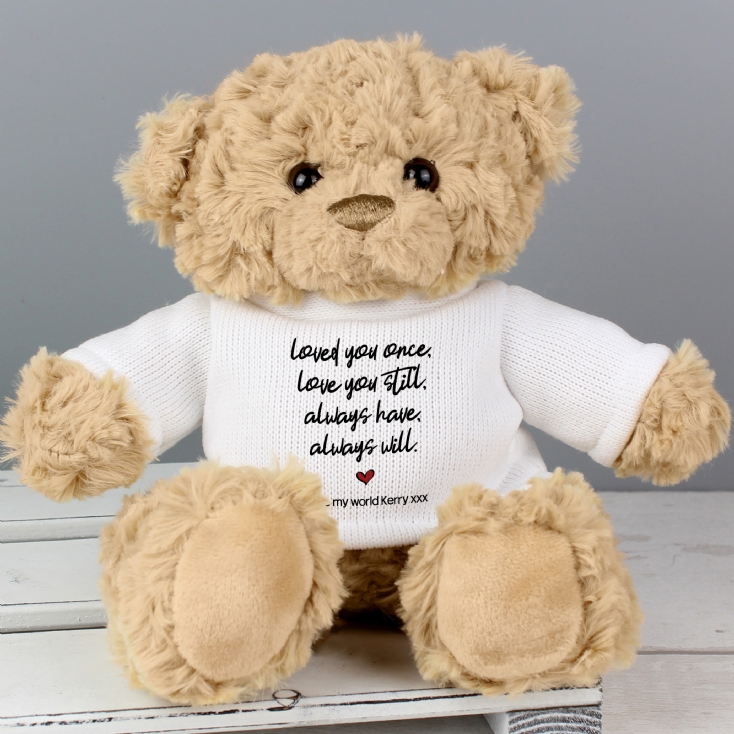 Personalised Me To You Bear Find Me A Gift