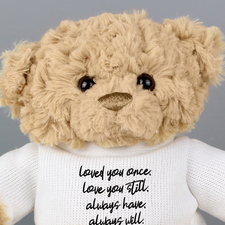 Personalised Always Love You Teddy Bear