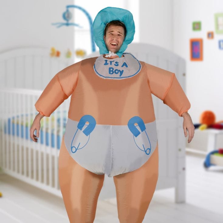 Inflatable Adult Baby Costume Find Me A Gift