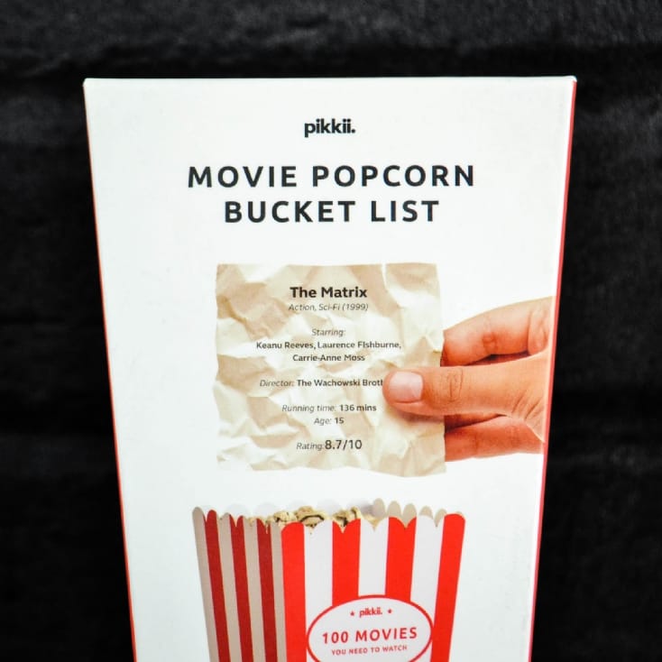 100 Movie Popcorn Bucket List Find Me A Gift