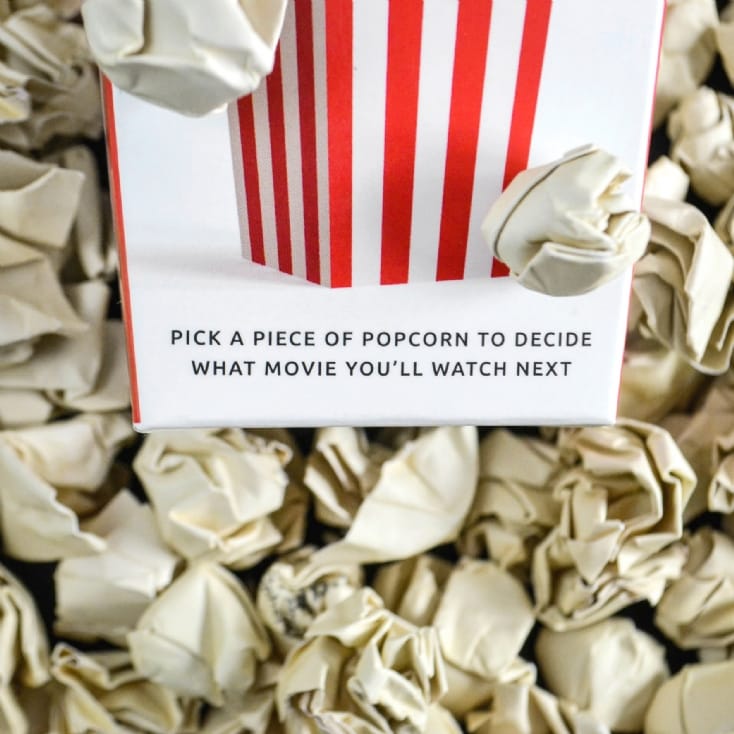 100 Movie Popcorn Bucket List Find Me A Gift