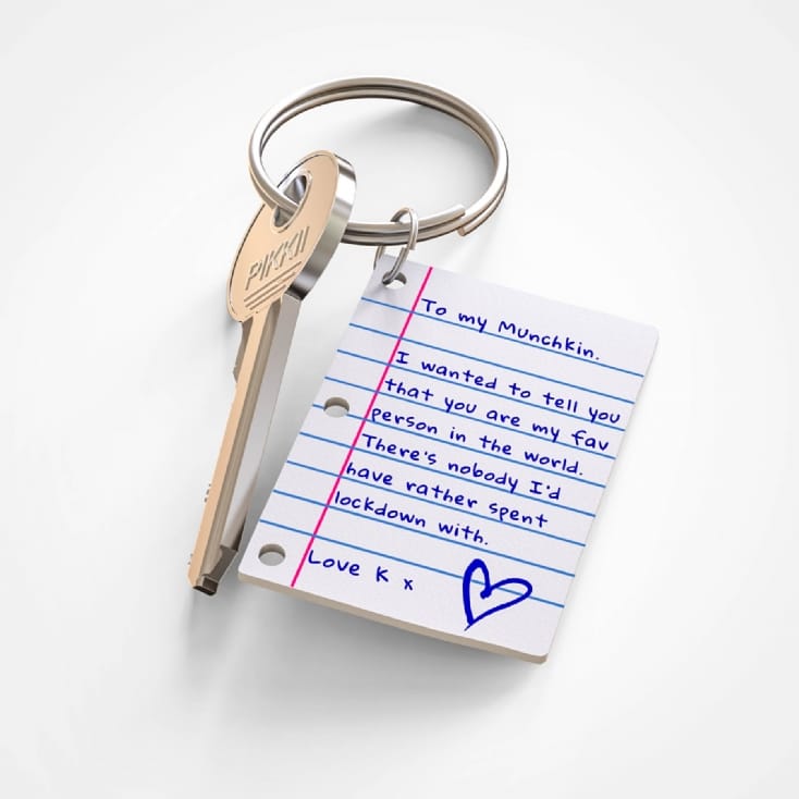 Little Letter DIY Shrink Keyring Kit