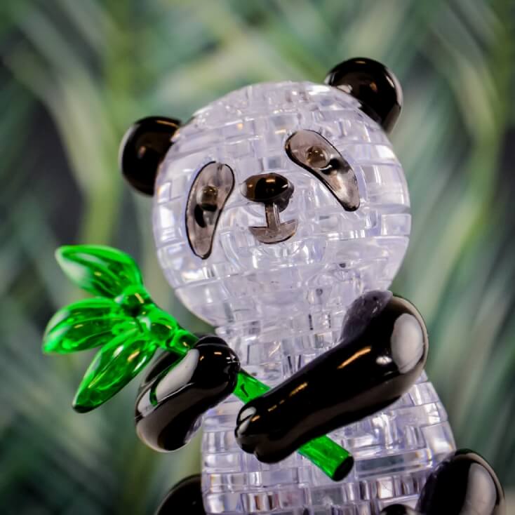 3D Panda Jigsaw Puzzle