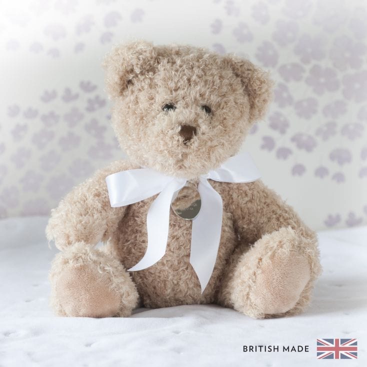 personalised christening bear