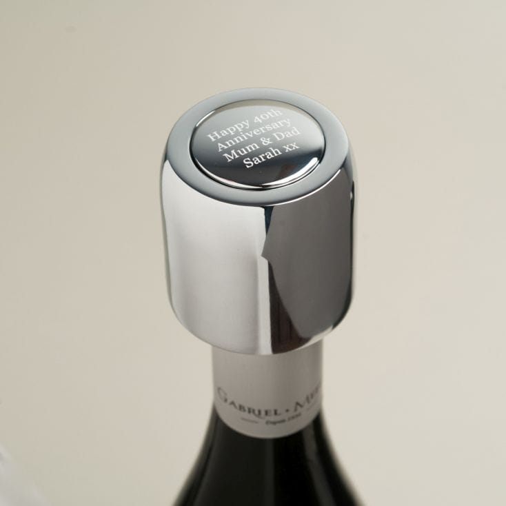 Personalised Wine Bottle Stopper Find Me A Gift